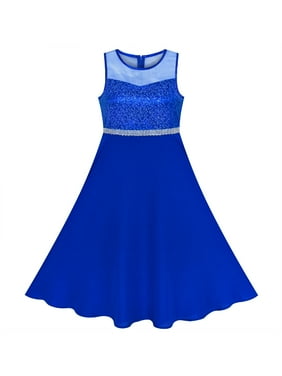 YRCUONE Girls Dresses Summer Casual Sleeveless Floral Sundress for Kids 4-13 Years